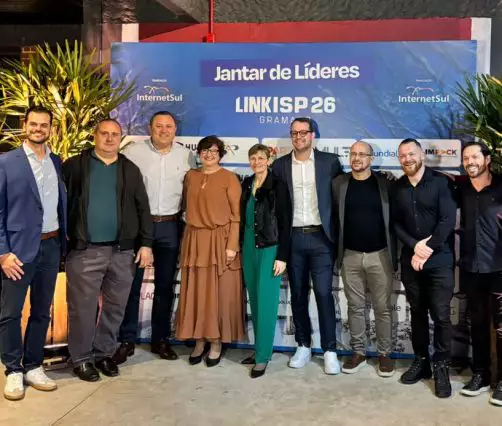 Jantar de Líderes marca lançamento do Link ISP 2026